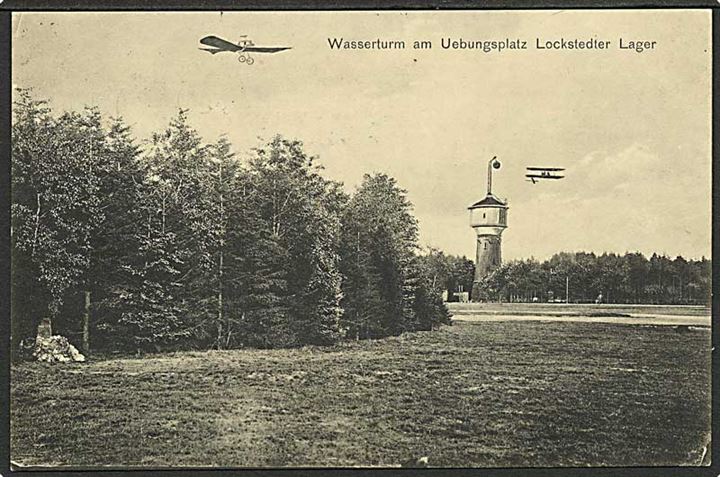 Flyvere ved Lockstedter Lager, Tyskland. Vahlendick no. 31375.