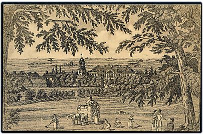 Roskilde i gamle dage, Lethraborg Slot 1826. E. Flensborg no. 860.