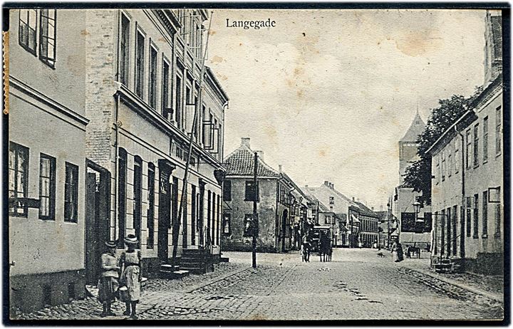 5 øre Chr. IX på brevkort (Langgade Kerteminde) annulleret med stjernestempel DALBY og sidestemplet bureau Odense - Dalby T.7 d. 15.4.1907 til København.