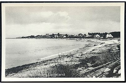 Langeland. Spodsbjerg strandparti. Stenders no. 64.