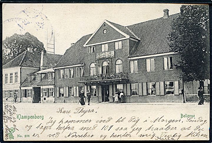 Klampenborg, Bellevue. P. Alstrup no. 376.