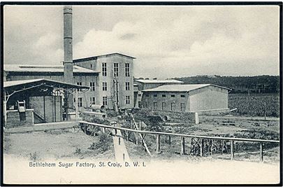 D.V.I., St. Croix, Bethlehem Sugar Factory. Lightbourn St. Croix no. 24.