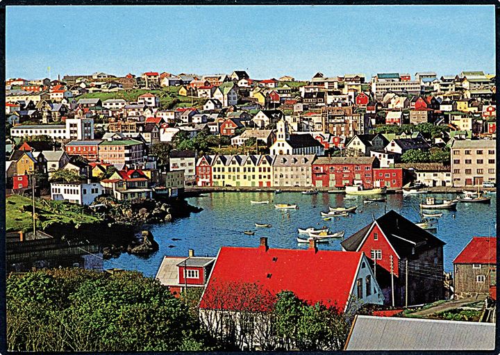 Thorshavn, udsigt. A. Poulsen no. 16.