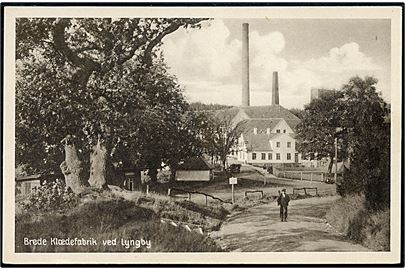 Lyngby. Brede klædefabrik. Stenders no. 54543.