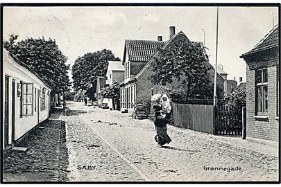 Sæby. Grønnegade. Stenders no. 13194.