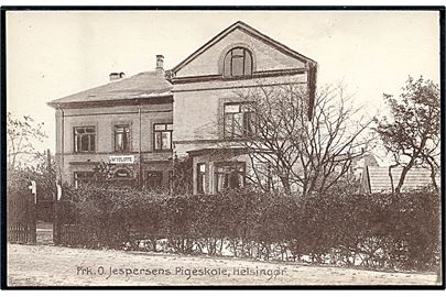 Helsingør. Frk. O. Jespersens Pigeskole. K. Nielsen no. 20623.