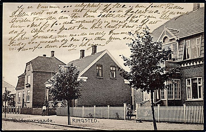 Ringsted. Valdemarsgade. A. Flensborg no. 589.