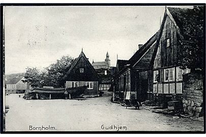 Parti fra Gudhjem. F. Sørensen no. 190.