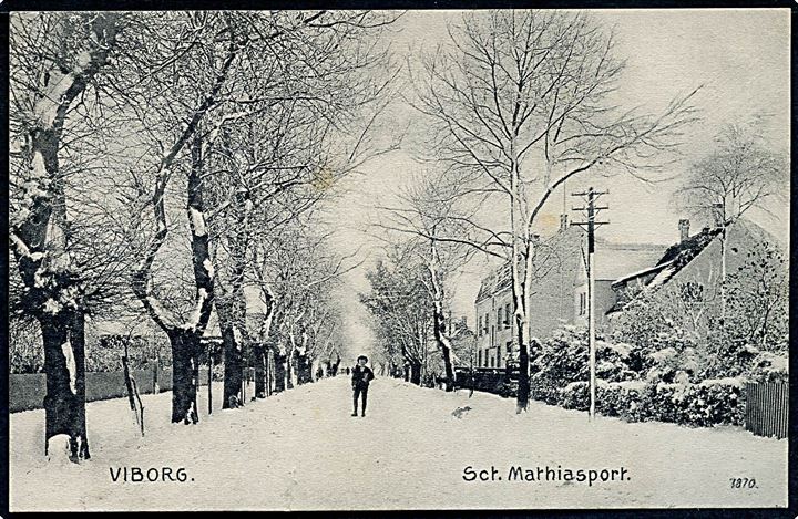 Viborg. Sct. Mathiasport. No. 7870.