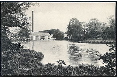Ørholm med Papirfabrikken i baggrunden. Stenders no. 5939.