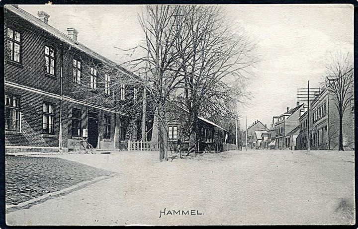 Hammel. Gadeparti. E.C. no. 18259.
