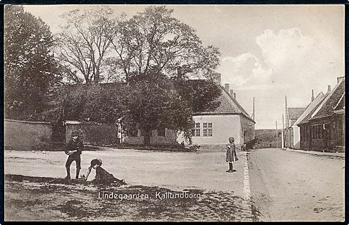 Kallundborg. Lindegaarden. L. Elling no. 18819.