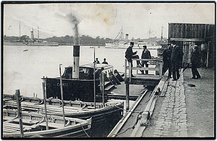 “Expres”, S/S, Burmeister & Wain’s dampbåd til persontransport ved Refshaleøen. Stenders no. 6984. Kvalitet 7