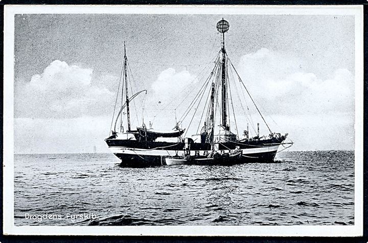 Drogdens fyrskib. Stenders no. 67135. Kvalitet 8