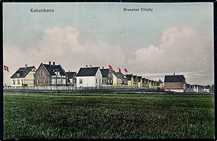 Brønshøj Villaby. P. Alstrup no. 9631. Kvalitet 10