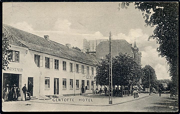 Gentofte Hotel og rejsestald. Petersen u/no. Kvalitet 7