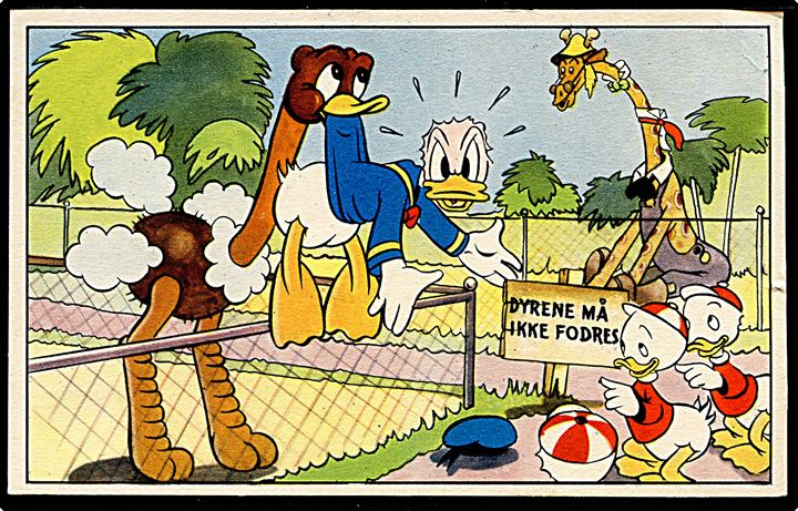 Walt Disney: ELMO u/no. Anders And og Ungerne i Zoo. Kvalitet 8