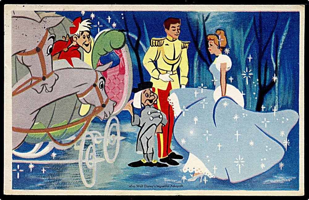 Fortæl mig cigaret eventyr Walt Disney: ELMO u no Askepot og prinsen Kvalitet 8 1952 Danmark