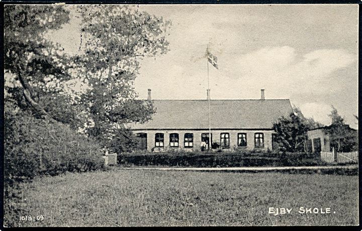 Ejby Skole (Hornsherred). E. Flensborg no. 373.