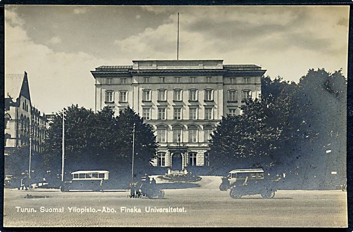 Finland, Turku, Åbo. Universitetet. Gustav Welin, Turku u/no.