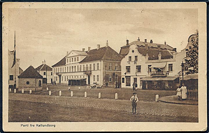 Parti fra Kallundborg. H. Chr. Petersen no. K143516.