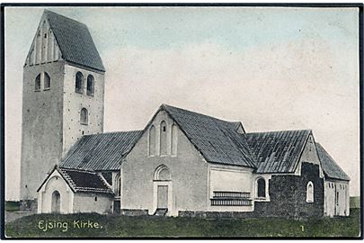 Ejsing kirke. Stenders no. 8799.