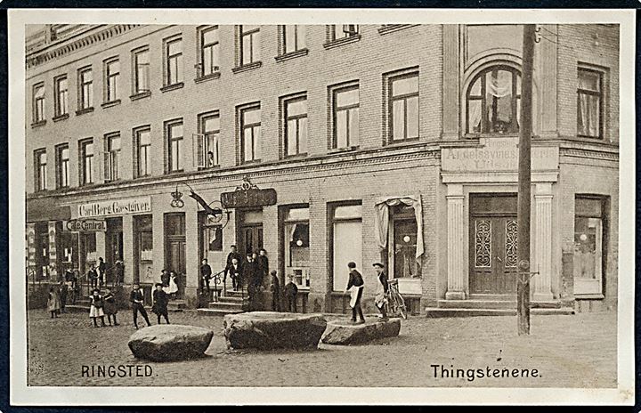 Ringsted. Thingstenene. Stenders no. 42428.