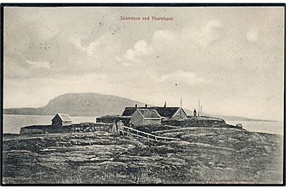 Thorshavn, skandsen. H. N. Jacobsen no. 3585.