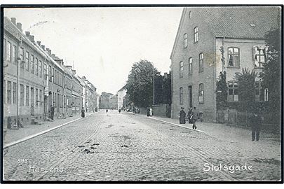 Horsens, Slotsgade. Carl Møller no. 895. 