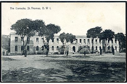 D.V.I., St. Thomas. The Barracks. Lightbourn’s West India Series u/no.