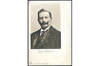 Kaiser Wilhelm II af Tyskland. Dr. Trenkler no. 9696.