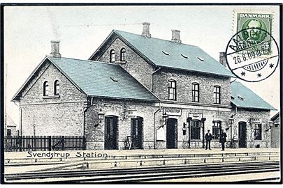 Svendstrup station. Stenders no. 4085