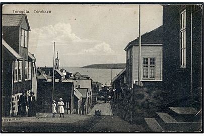 Thorshavn, Tórsgöta. Stenders no. 42746.