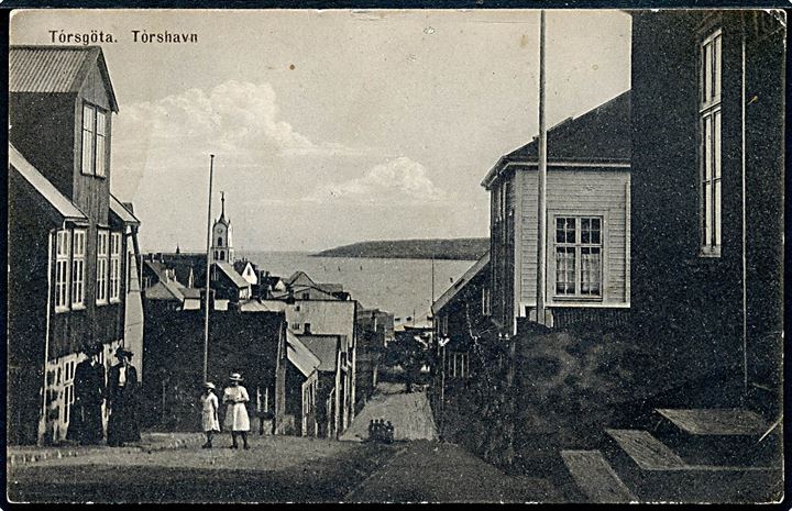 Thorshavn, Tórsgöta. Stenders no. 42746.