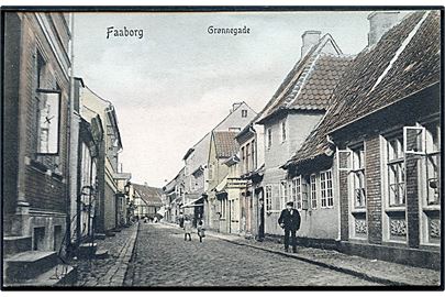 Faaborg, Grønnegade. P. Alstrup no. 3882.
