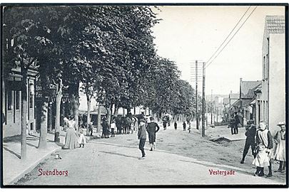 Svendborg, Vestergade. Warburg no. 4668.