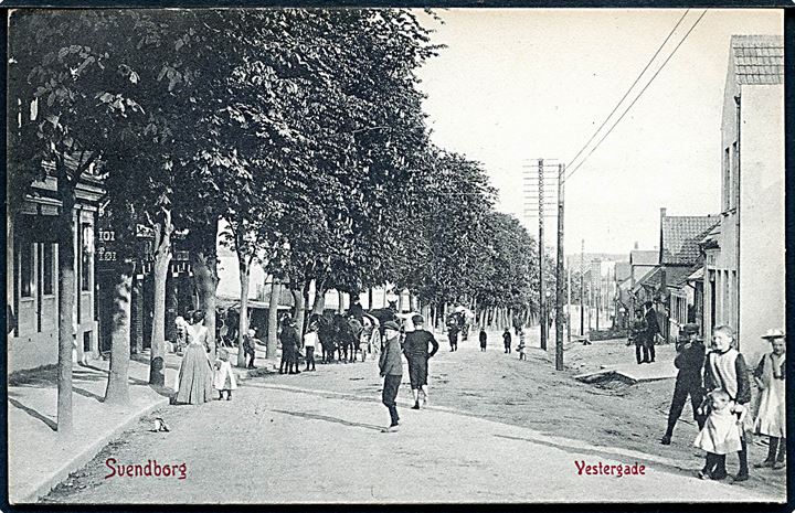 Svendborg, Vestergade. Warburg no. 4668.