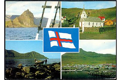 Færøerne, partier og det færøske flag. Foto EL no. 143901048.