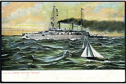 S.M.S. Kaiser Karl der Grosse, panzerschiff. U/no.