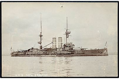 HMS New Zealand, 1st Division og English Channel Fleet. Nålehul.
