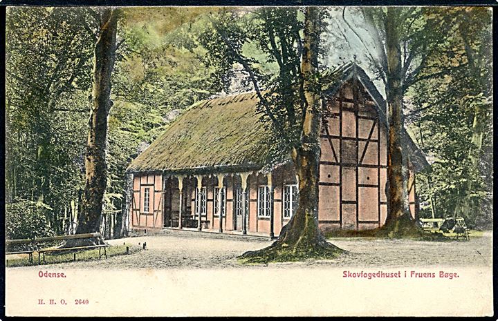 Odense, Fruens Bøge skovfogedhuset. H.H.O. no. 2640.