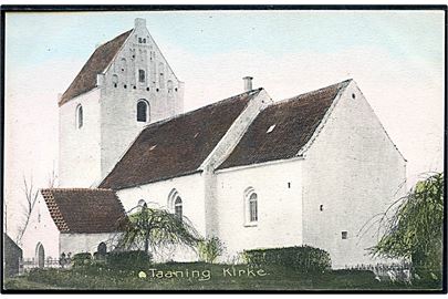Taaning kirke. Stenders no. 8861.