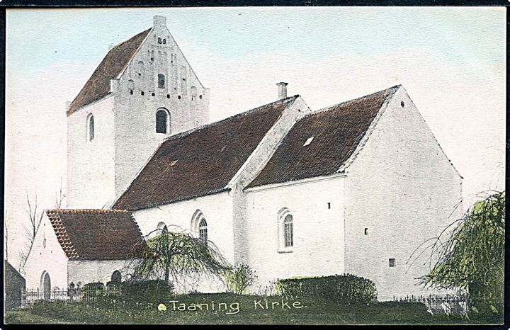 Taaning kirke. Stenders no. 8861.