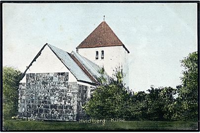 Hvidbjerg Kirke v/Spøttrup. Stenders no. 6951.