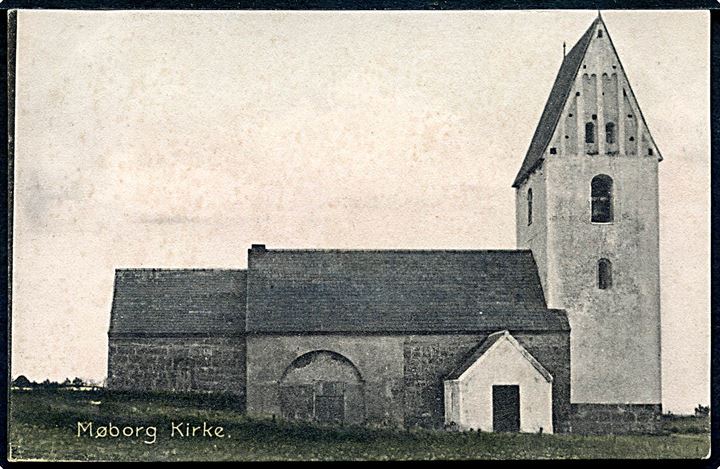Møborg Kirke. Stenders no. 8816.