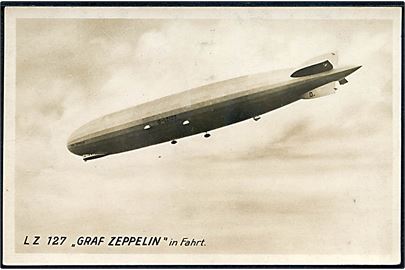 Zeppelin LZ 127 Graf Zeppelin. Weber no. 64447.