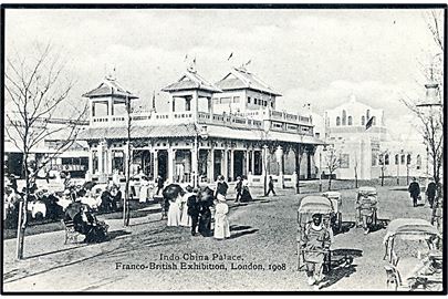 London, Indo China Palace ved Franco-British Exhibition 1908.
