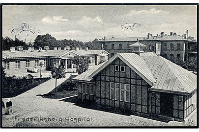 Frederiksberg Hospital. Nordisk Kunstanstalt no. 872. 