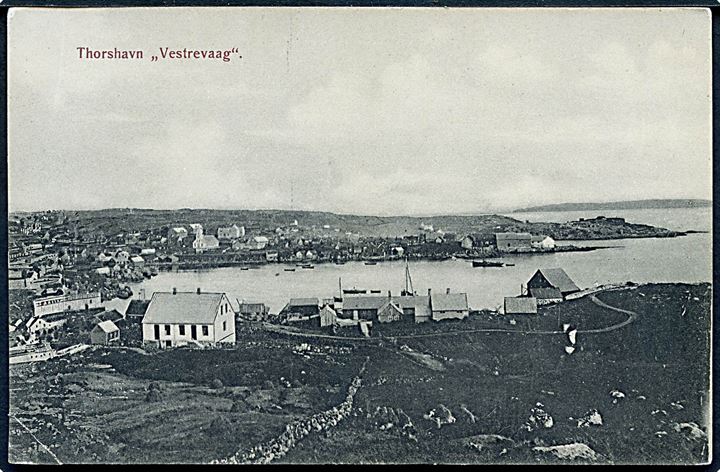 Færøerne, Thorshavn Vestervaag. H.N. Jacobsen u/no.