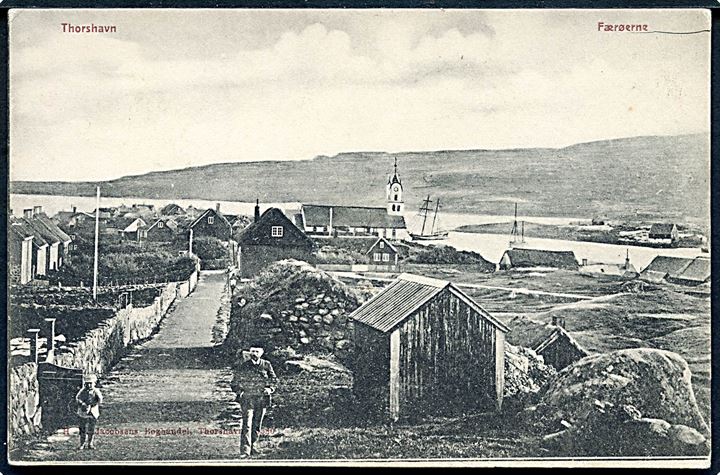 Færøerne, Thorshavn. H.N. Jacobsen no. 3580.